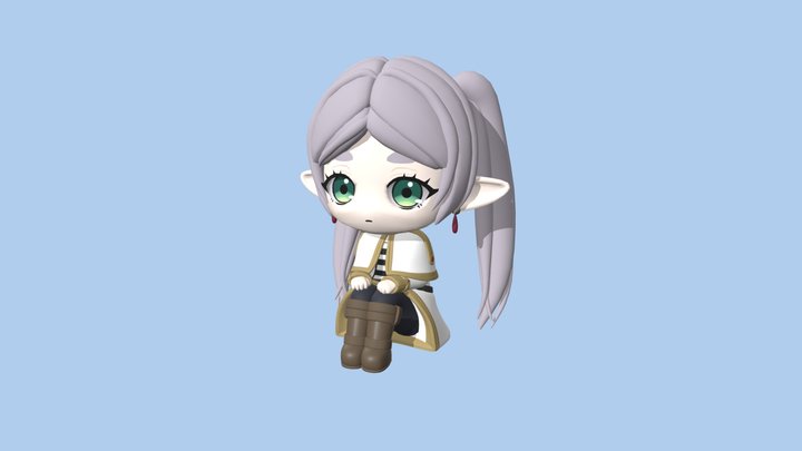 Chibi Friren :3 3D Model