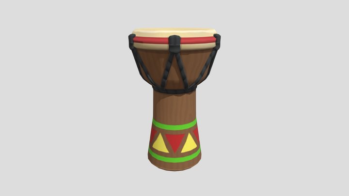 [Tomodachi Life: Living The Dream] Drums – Free 3D Model STL