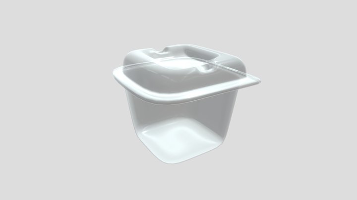 Plastic Box 3D Model