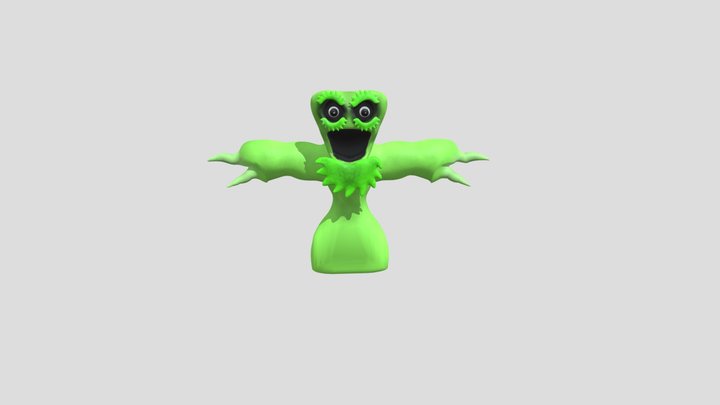 Kachy rigged 3D Model