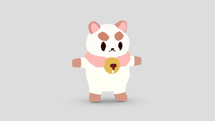 Puppycat 3D Model