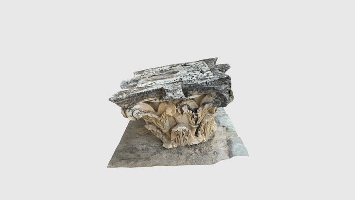 Corinthian Capital – Byrsa Hill, Carthage 3D Model