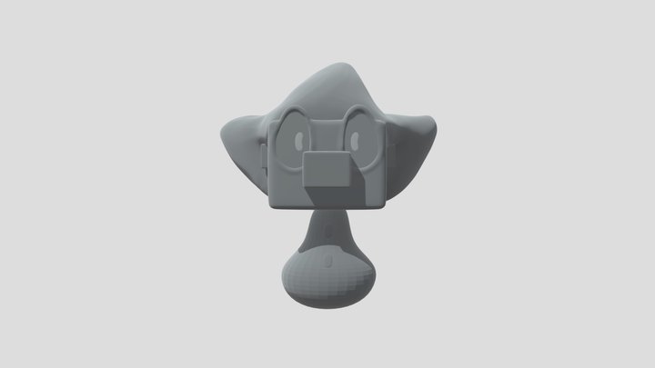 palhaco_onde a lua ri 3D Model