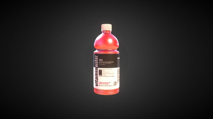 Vitamin Water 3D Model