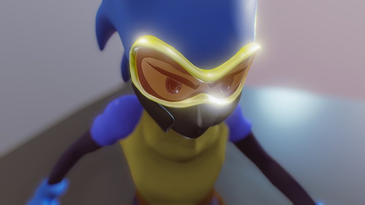 Sonic - ReImagined 3D Model