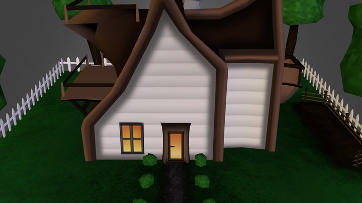 cartoon_house 3D Model