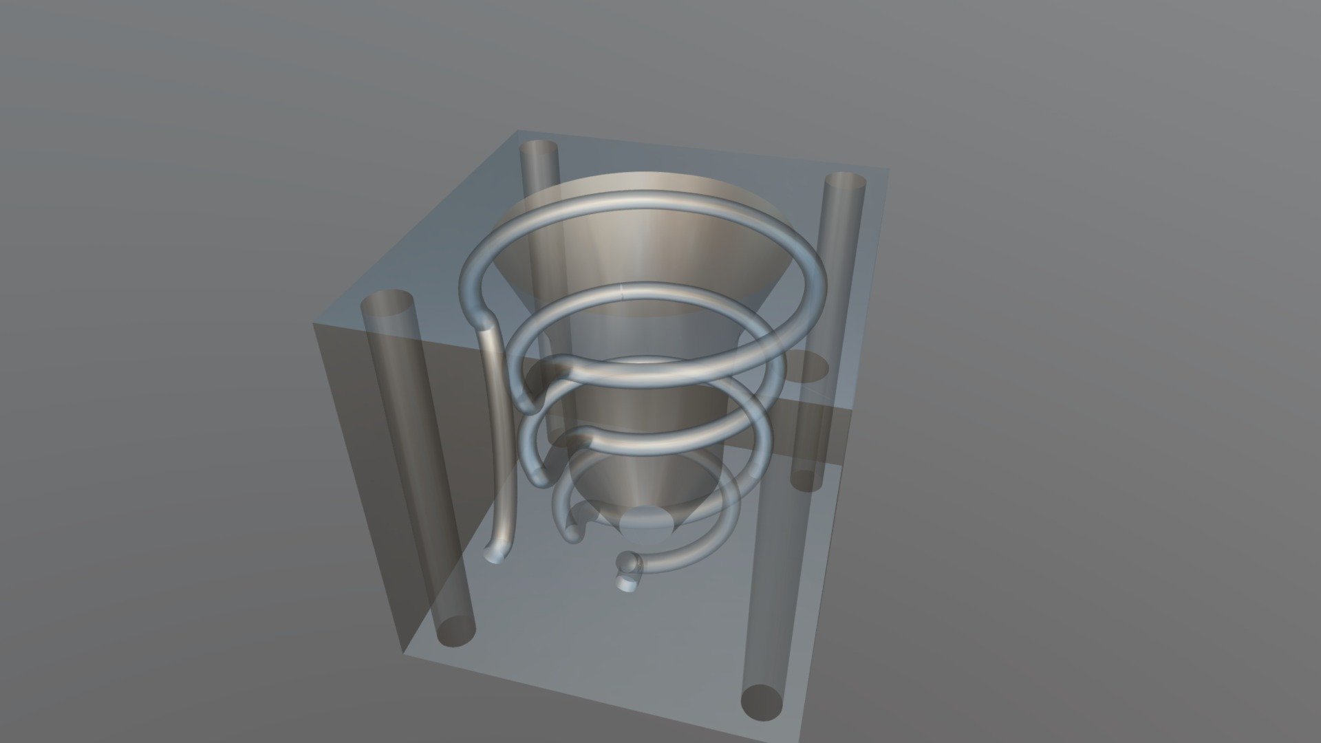 Mold Cavity with Conformal Channel