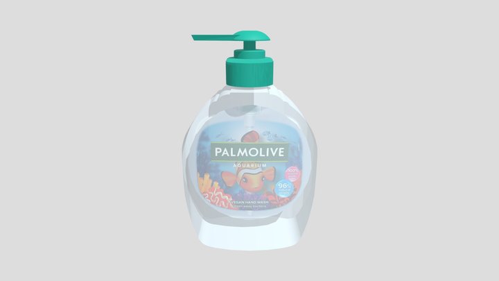 Palmolive Aquarium Bottle 3D Model