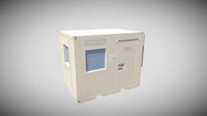 Guard Shack 3D Model