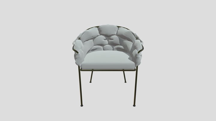 Balon Dinning Chair 3D Model