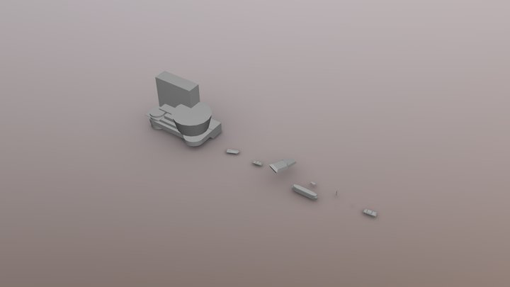 [HW XYZ School] Blocking 3D Model