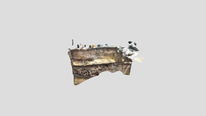 Werkput 22 van Ter Apel 3D Model