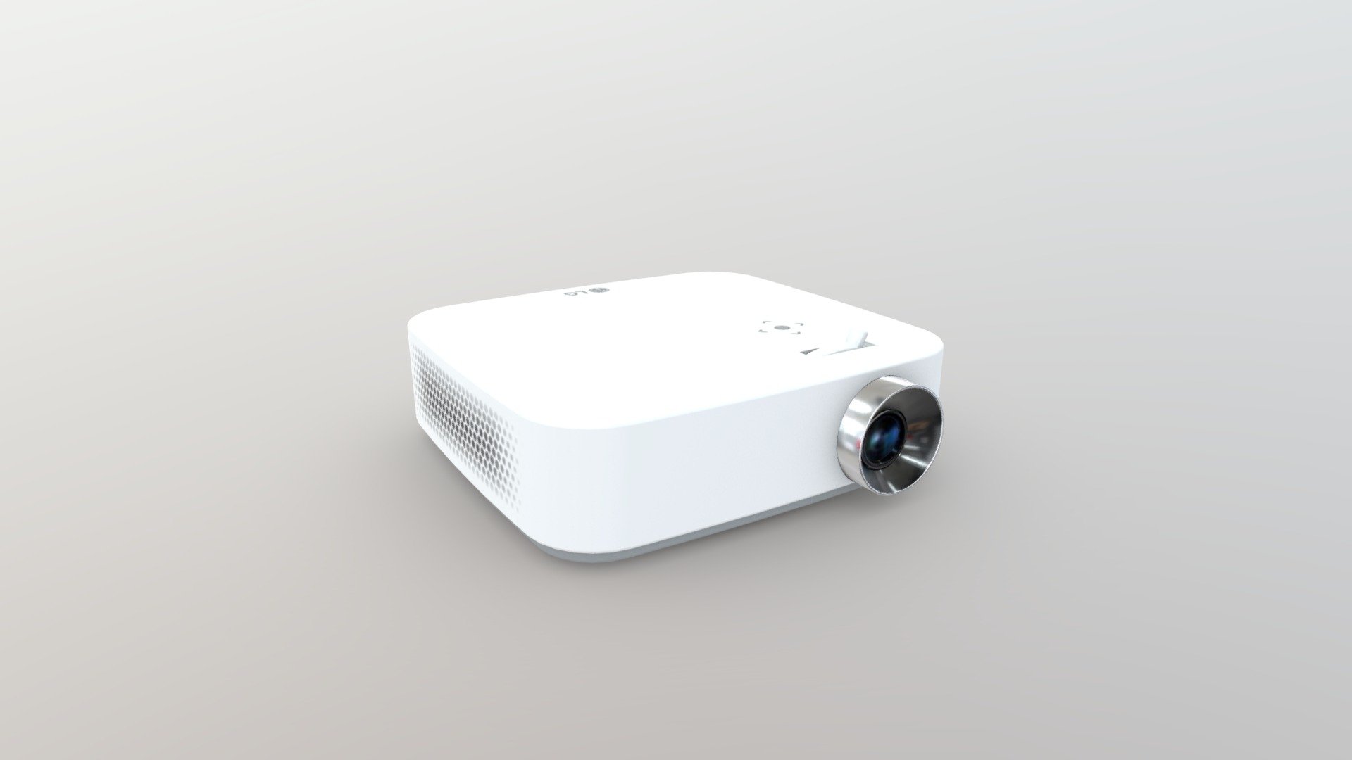 LG Cinebeam PF50KA Beam Projector Buy Royalty Free 3D model by
