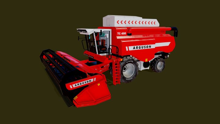 Harvester 3D Model