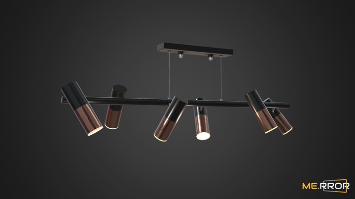 [Game-Ready] Ceiling Light 3D Model