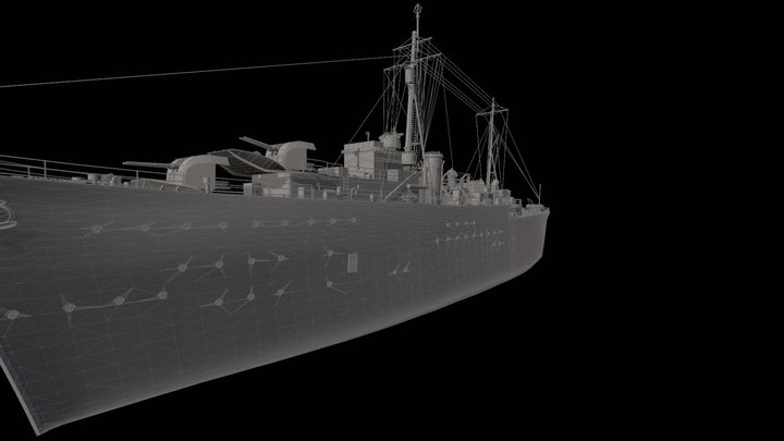 BlackSwan 3D Model