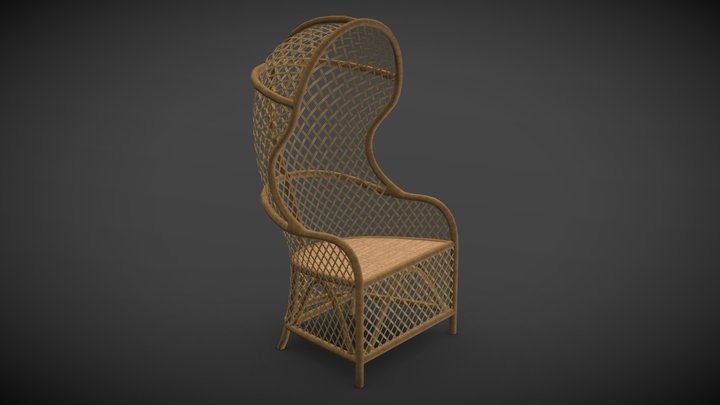 Charley Accent Chair 3D Model