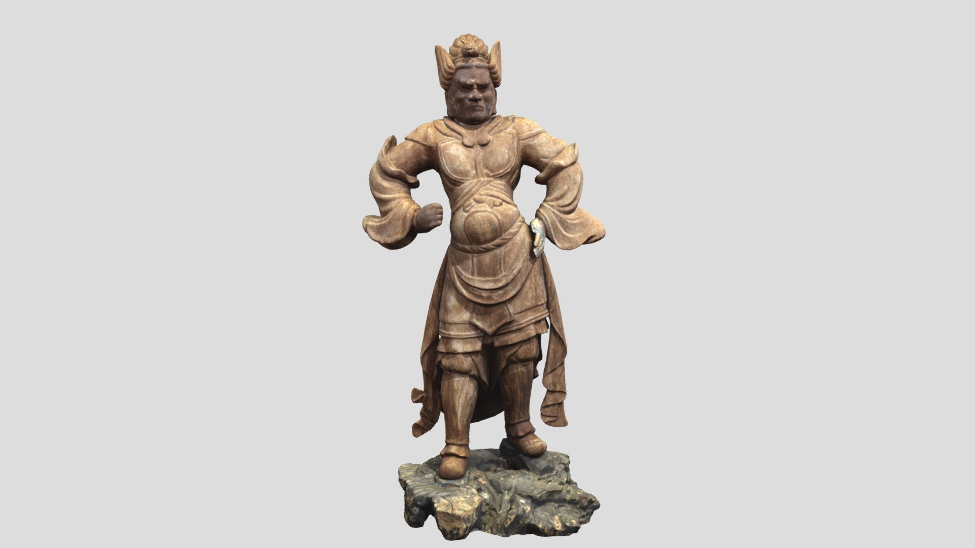 木造十二神将立像 亥神将立像 — Sketchfab embed 3D viewer