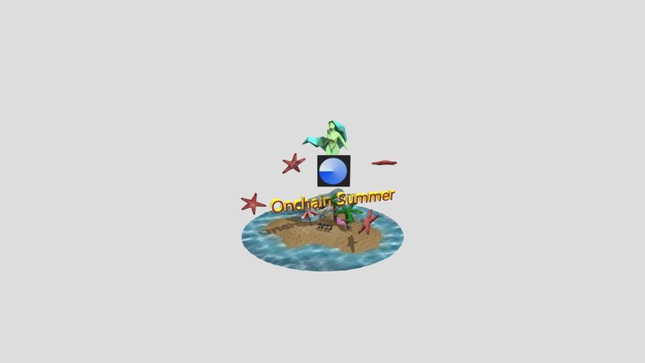 Base-onchain Summer 2 3D Model