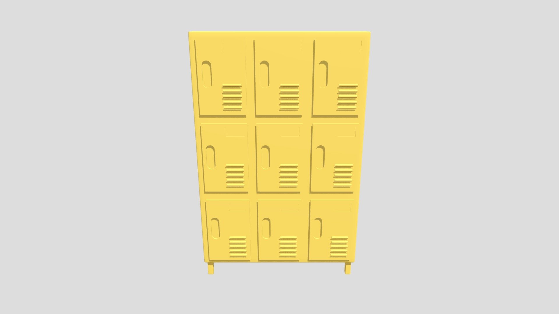 Locker2 - yellow