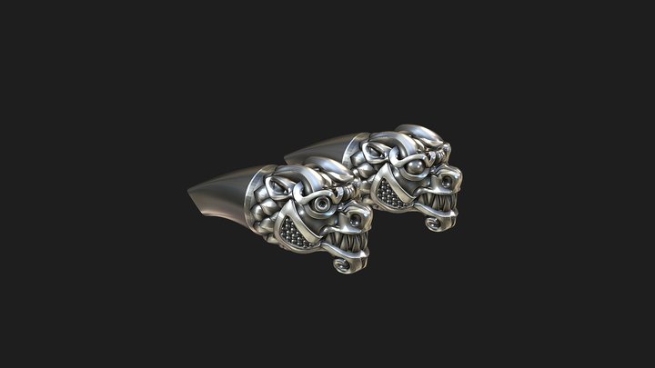 G Flores | Beads Drakkar 3D Model