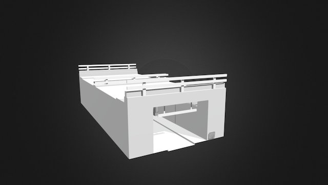 Freeway Tunnel 3D Model