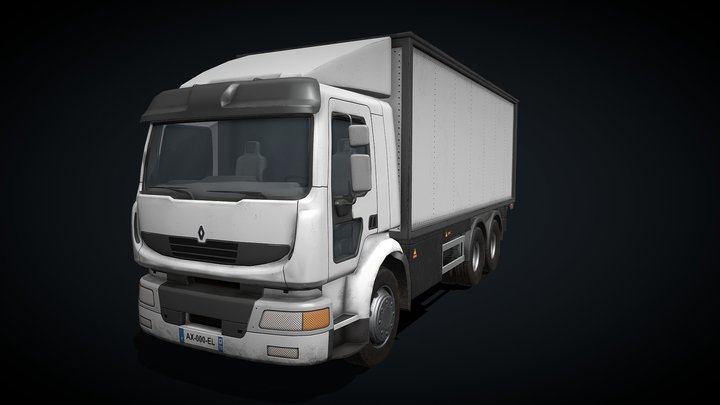 Renault Truck 3D Model