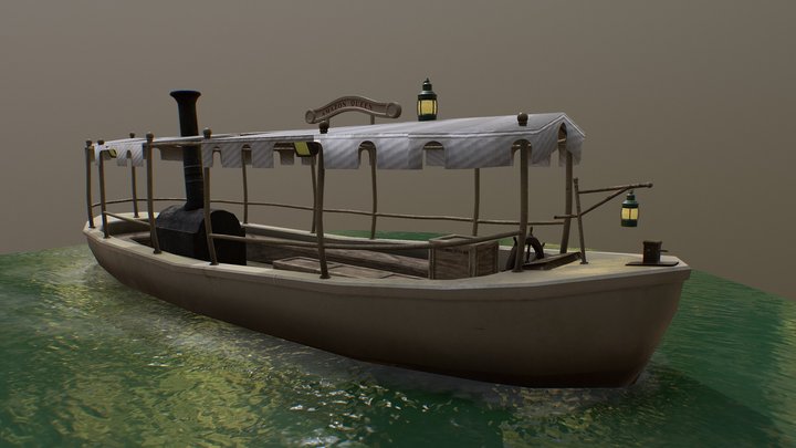 World Famous Jungle Cruise 3D Model
