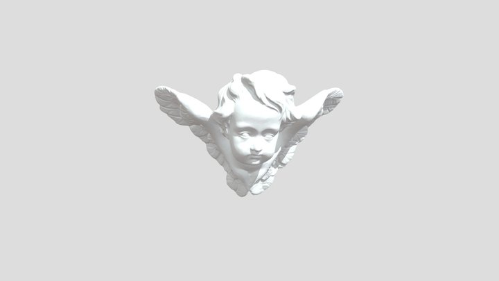 Cherubic Visage 2 3D Model