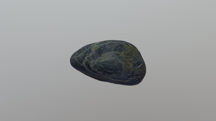 Stone H Raw 3D Model