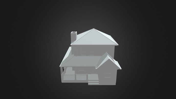 3D-модель коттеджа 3D Model