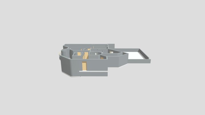 Appartement RDC 3D Model