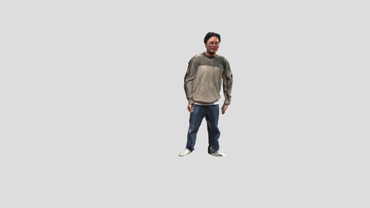 Slide Hip Hop Dance 3D Model