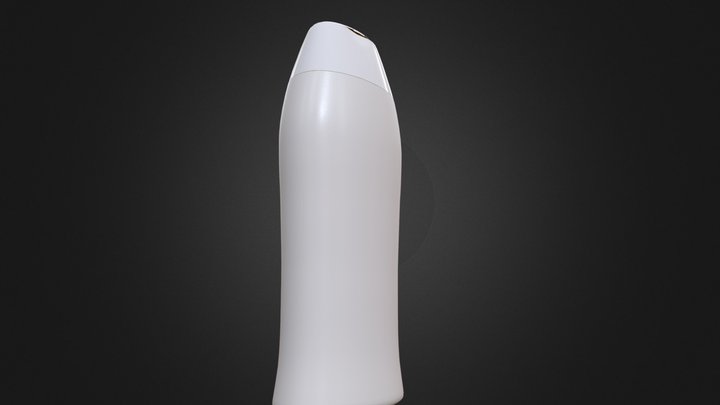 Shampoo Bottle 3D Model