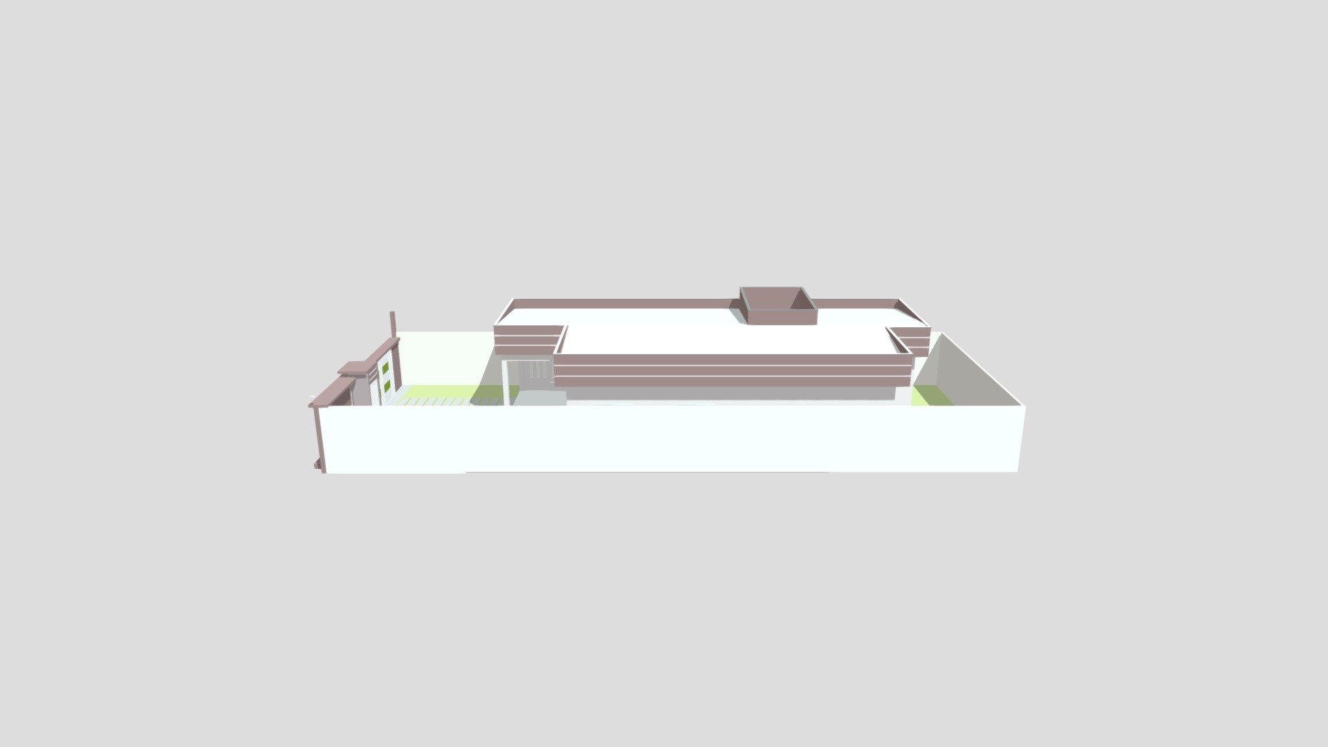 Residência Paula - MAQUETE 3D