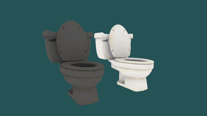 Skibidi Toilet Display Models 3D Model