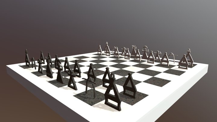 SCACCHIERA TANIT 3D Model