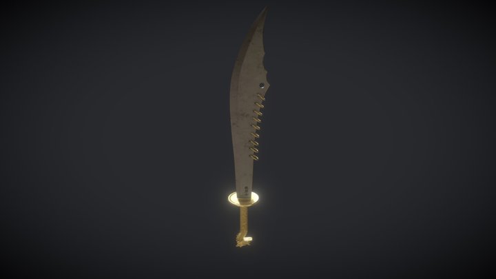 Chinese Sword 3D Model