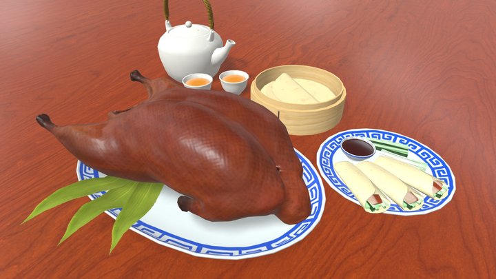 Peking duck 3D Model