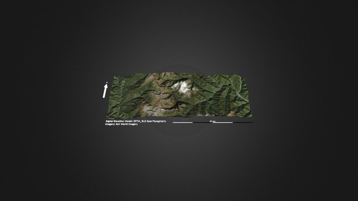 独龙江人马驿道（贡山-巴坡） – Modèle 3D gratuit STL
