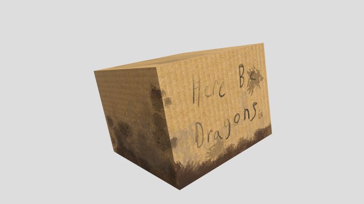 SCP - 1762 "Here Be Dragons" 3D Model