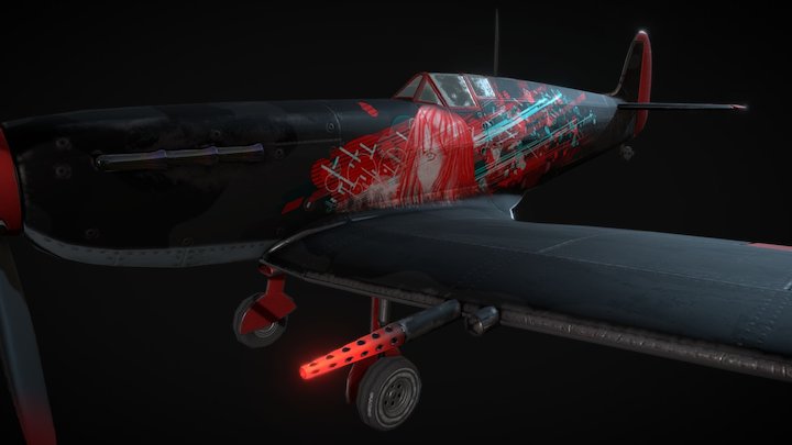 Spitfire Texturing Challenge | TG779 3D Model