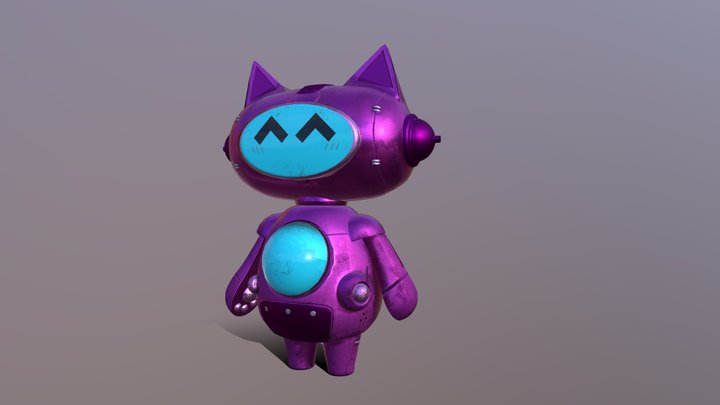 RoboKittyKat 3D Model