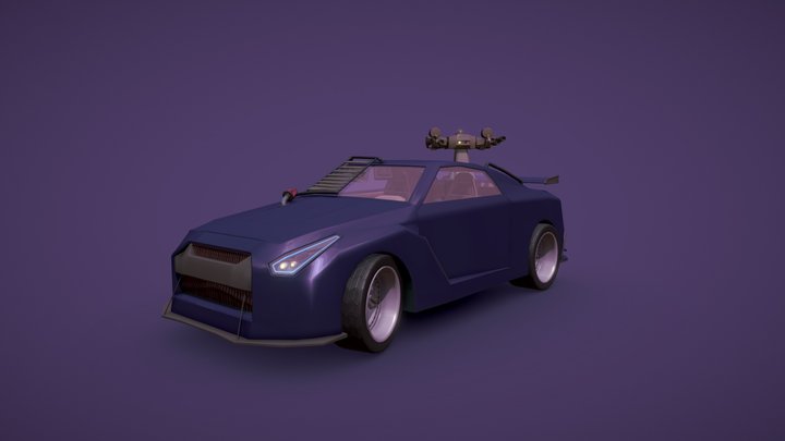 GTR Interceptor MK2 3D Model