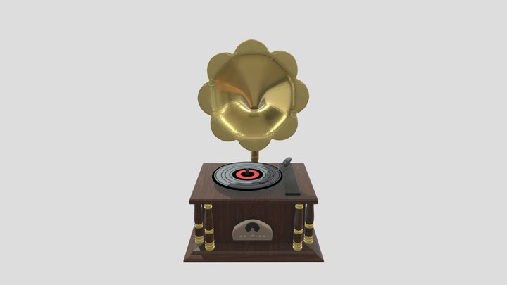 New Phonograph 3D Model