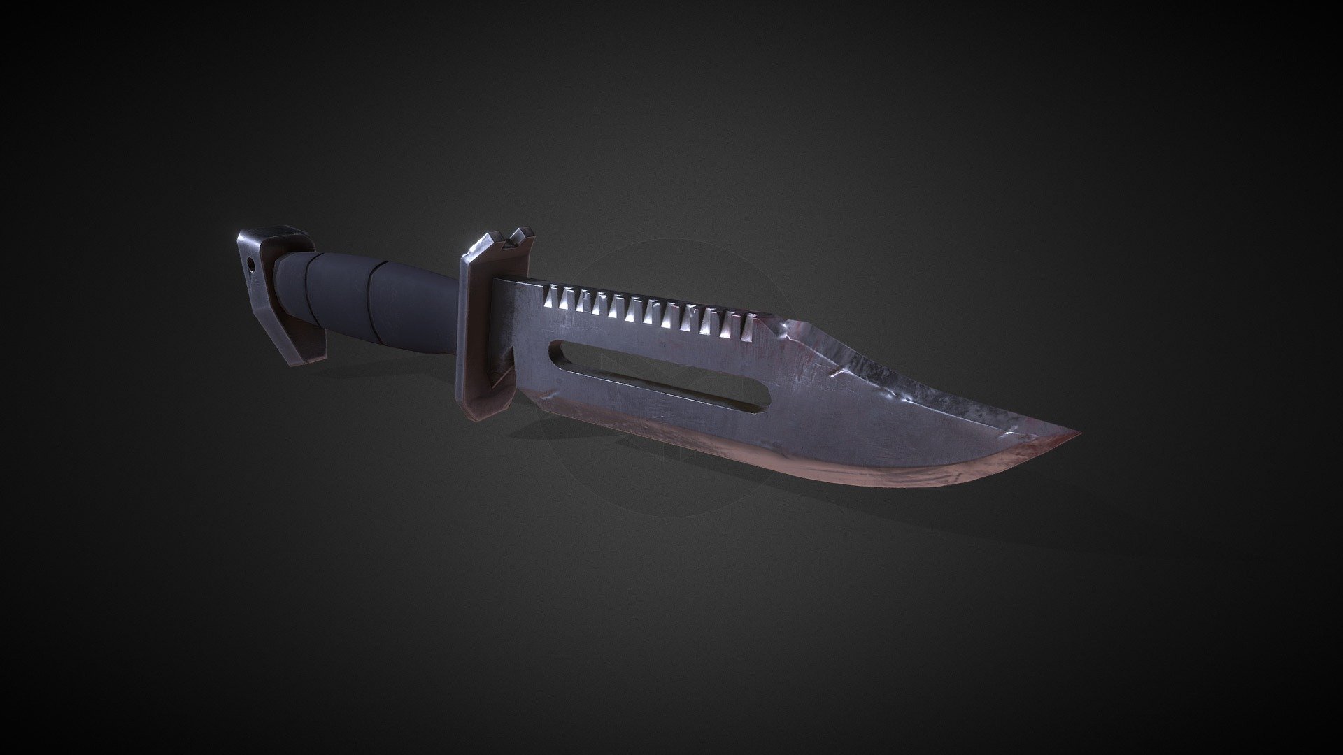 Combat knife Half-Life Style - Download Free 3D model by chyzhykov ...
