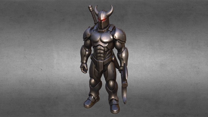 Dark Guardian (Ferrous Wroughtnaut inspired) 3D Model