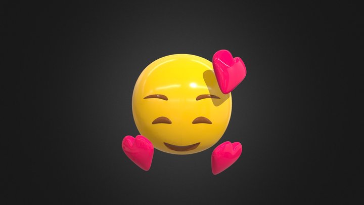 Emoji-01 3D Model