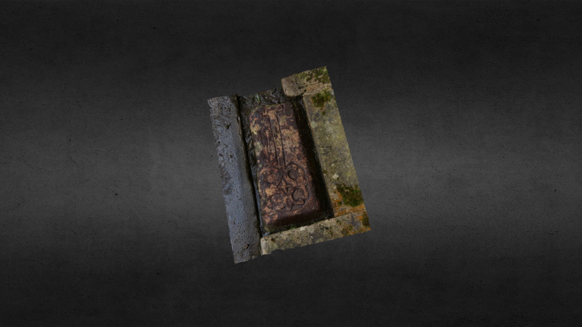 Grave marker 1C
