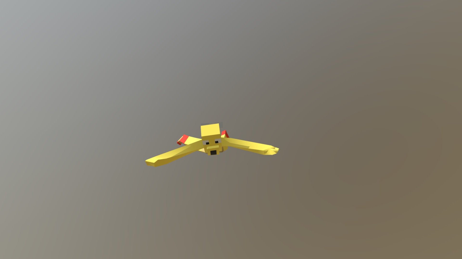 Joseph (with Red Shell & Wings) Flying
